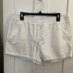 White shorts